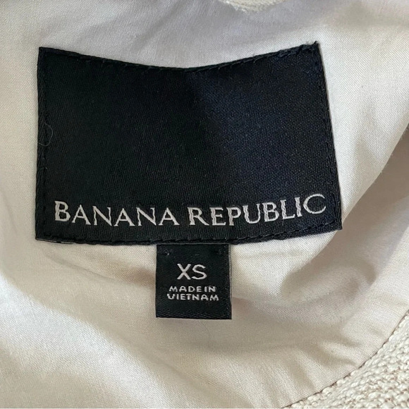 Banana Republic Canvas Shirt Jacket shacket cream 29819 - Picture 14 of 16